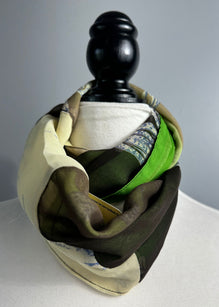 40 inch Reversible Infinity Scarf (short) E033