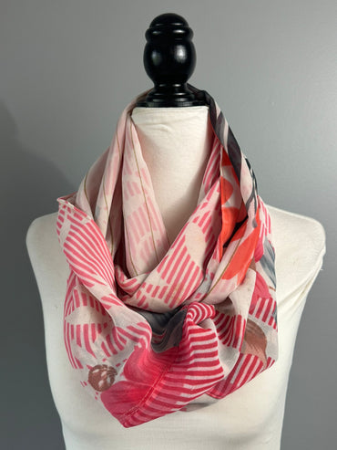 60 inch Reversible Infinity Scarf (long) E004 - Rangeelaa- Fairtrade Sustainable Women's Clothing