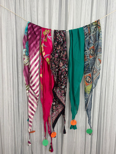 Discovery Scarf Bundle 014(5 Scarves) - Rangeelaa - Fairtrade Sustainable Women's Clothing