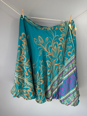 Festive Regular Ankle R11 - Rangeelaa - Fairtrade Sustainable Women's Clothingsaree wrap skirts