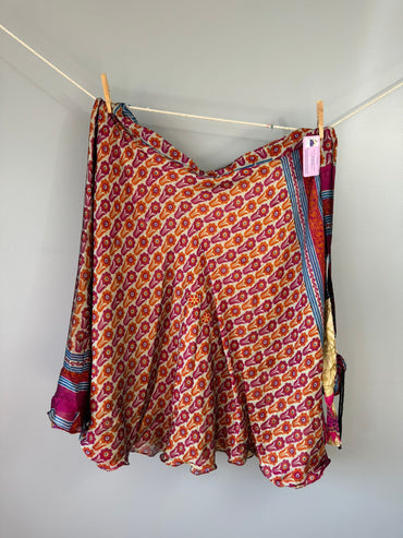 Festive Regular Calf R02 - Rangeelaa - Fairtrade Sustainable Women's Clothingsaree wrap skirts