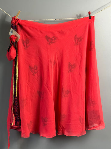 Festive Regular Calf-V002 - Rangeelaa- Fairtrade Sustainable Women's Clothingsaree wrap skirts