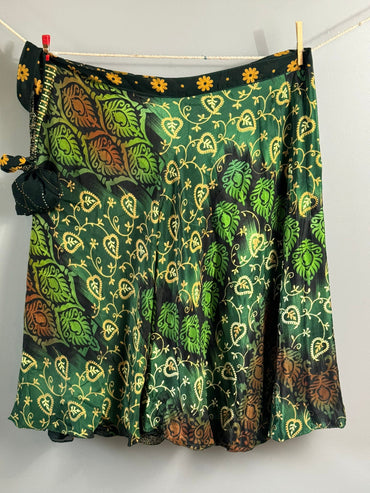 Festive Regular Calf-V004 - Rangeelaa- Fairtrade Sustainable Women's Clothingsaree wrap skirts