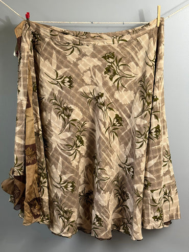 Festive Regular Calf-V005 - Rangeelaa- Fairtrade Sustainable Women's Clothingsaree wrap skirts