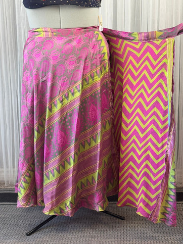 Festive XL Ankle - J010 - Rangeelaa - Fairtrade Sustainable Women's Clothingsaree wrap skirts