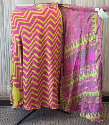 Festive XL Ankle - J010 - Rangeelaa - Fairtrade Sustainable Women's Clothingsaree wrap skirts