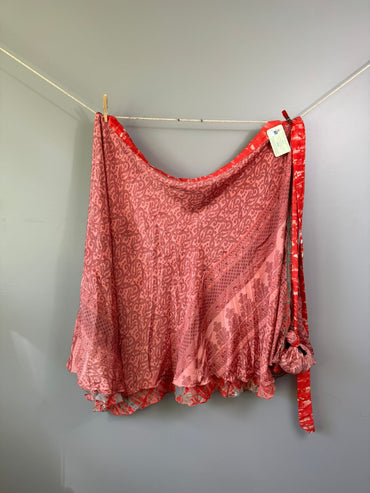 Festive XL Calf E003 - Rangeelaa- Fairtrade Sustainable Women's Clothingsaree wrap skirts