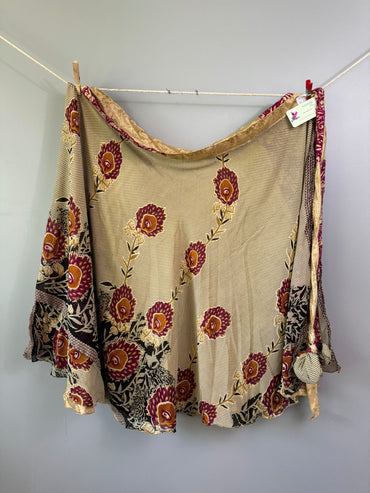 Festive XL Calf E004 - Rangeelaa- Fairtrade Sustainable Women's Clothingsaree wrap skirts