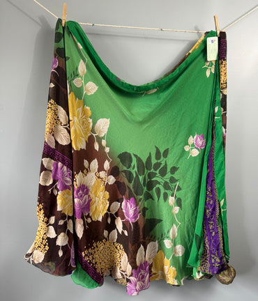 Kim Marckmann Festive Goddess Skirt - Rangeelaa - Fairtrade Sustainable Women's Clothingsaree wrap skirts