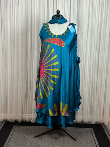 Maria gonzalez-Plus Maxi Mahika Dress with scarf