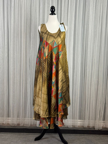 Martha Pierce - Regular tall Mahika dress - Rangeelaa - Fairtrade Sustainable Women's Clothing