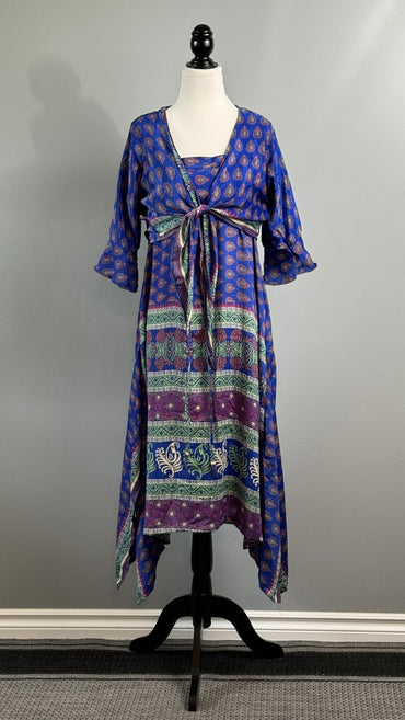 Petite Regular Tanju (Two piece) dress no scarf V002 - Rangeelaa- Fairtrade Sustainable Women's Clothing