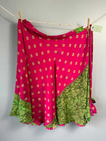 Premium XL Calf E004 - Rangeelaa- Fairtrade Sustainable Women's Clothingsaree wrap skirts