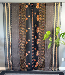 Set of Two curtain panels 40 inch(w)84 inch(L) -E025