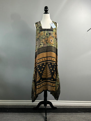 Slim Petite Tanju(Two piece) dress no scarf V001 - Rangeelaa- Fairtrade Sustainable Women's Clothing