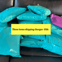 Shipping charges for Three items-USA